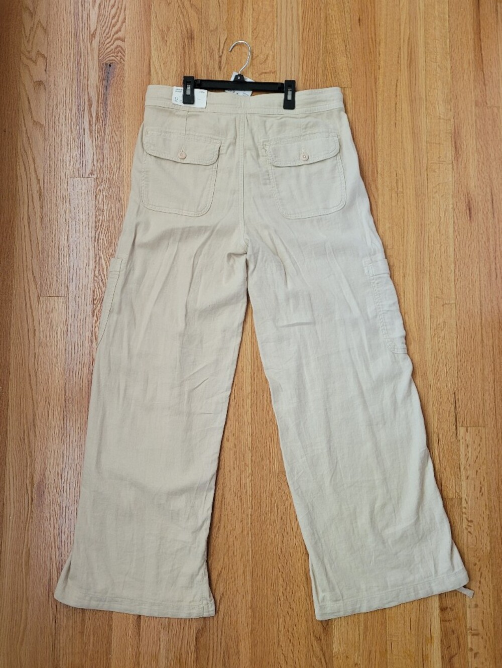 American Eagle Outfitters Dreamy Drape Beige Pants - Picture 4 of 5
